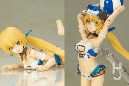 “組み立て済＆塗装済”のプラキット「P3」シリーズに「フレズヴェルク＝アーテル サマーバケーション Ver.」が登場！予約受付中の「P3 スティレット」の詳細もチェック【フレームアームズ・ガール】