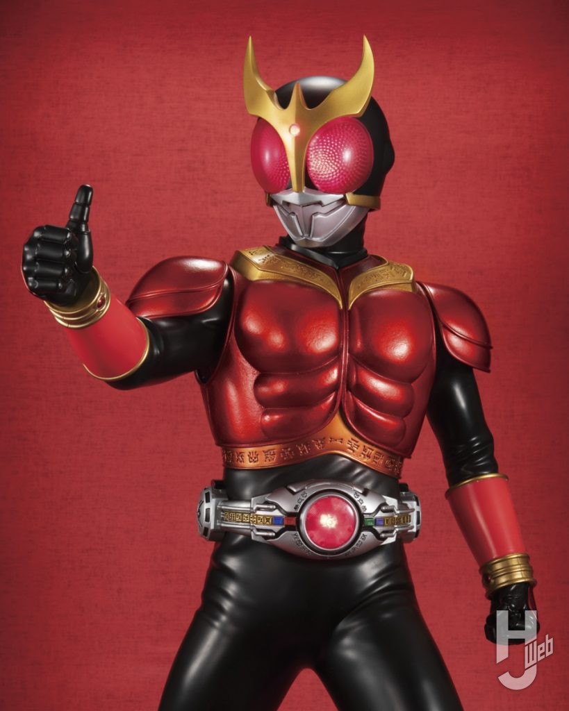 仮面ライダークウガのフィギュアのアップ画像1