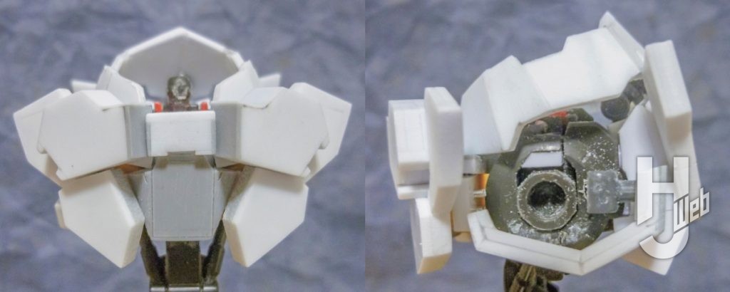 ガンダム・ザガンのプラモデルの製作の画像5