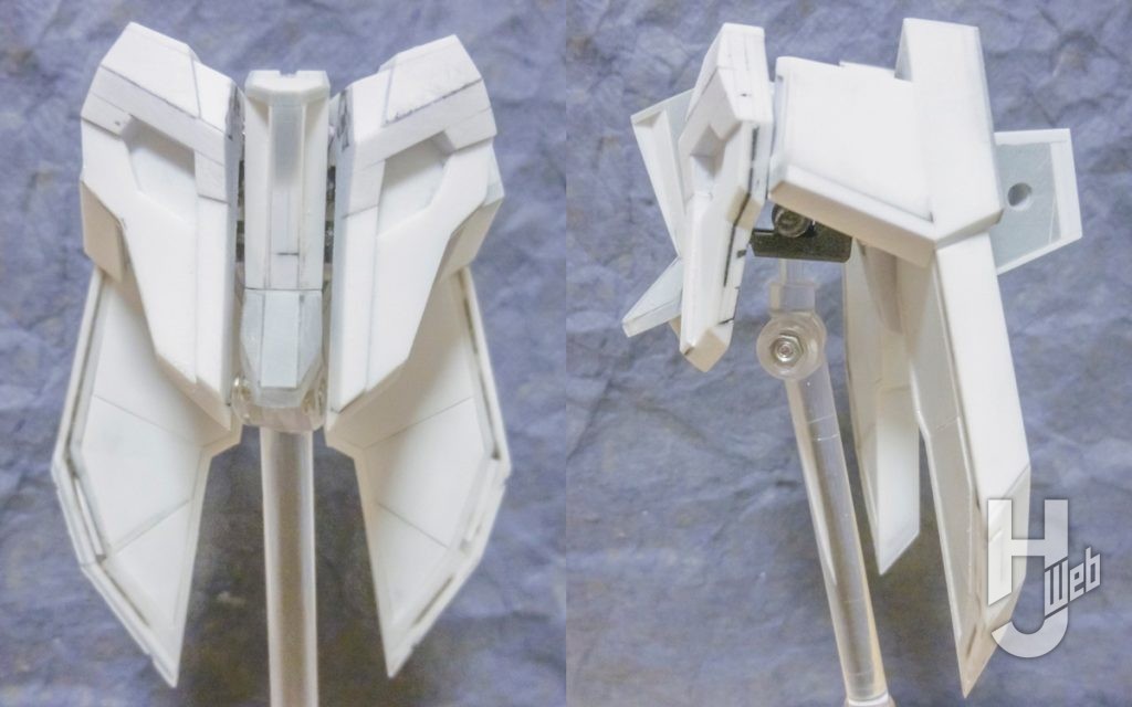 ガンダム・ザガンのプラモデルの製作の画像7