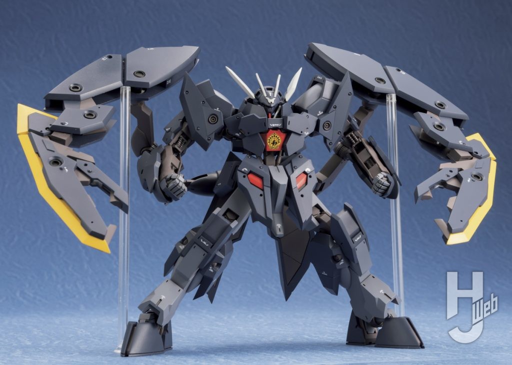 ガンダム・ザガンのプラモデルの全体画像7