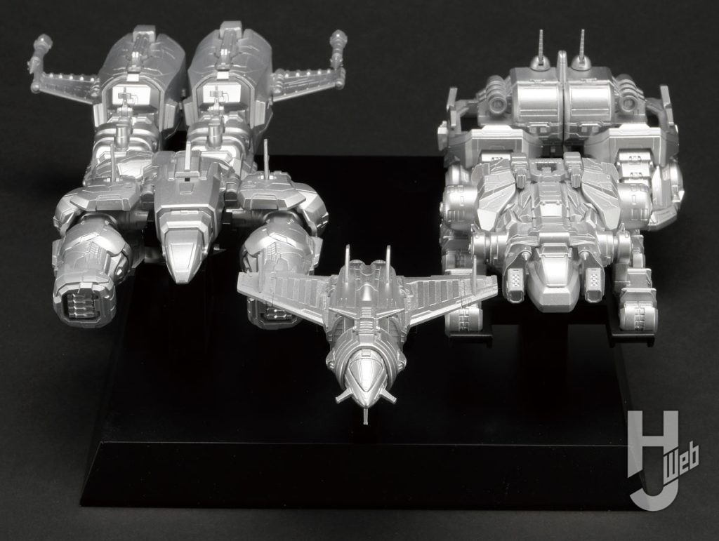 「超合金魂-ボルテスVレガシー」ボルトマシン5台正面