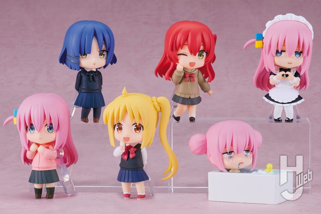 ねんどろいどさぷらいず新製品「アニメ「ぼっち・ざ・ろっく！」」の全体画像