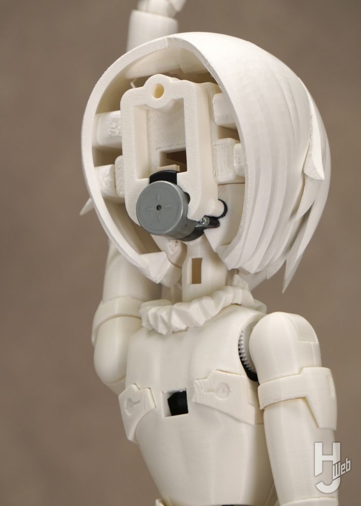 ロボットドール轟雷のアップ画像2