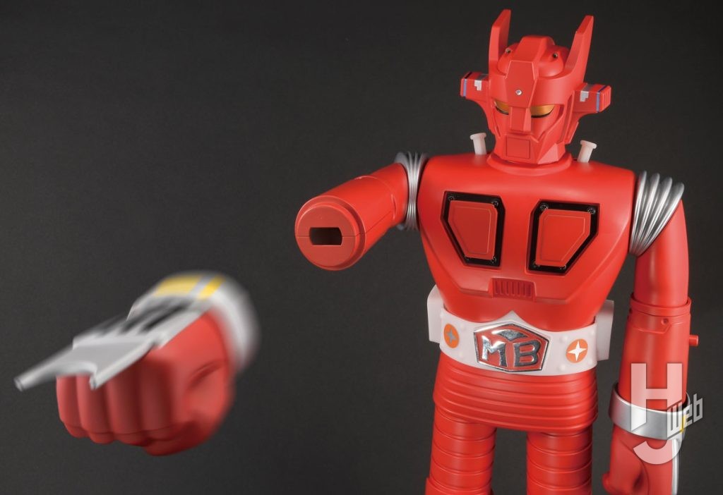 ジャンボマシンダー-マッハバロンメリコンパンチ発射
