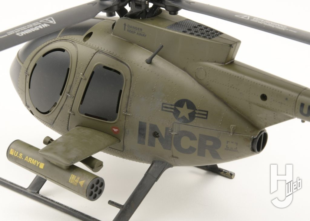 MD500 INCRのフィギュアのアップ画像1