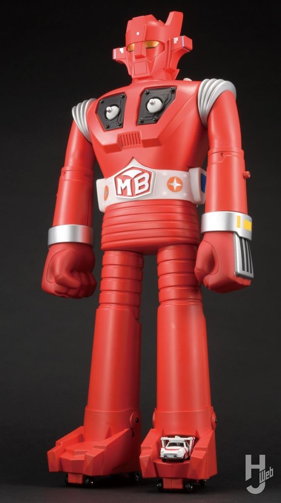 ジャンボマシンダー-マッハバロン胸部カバー外し