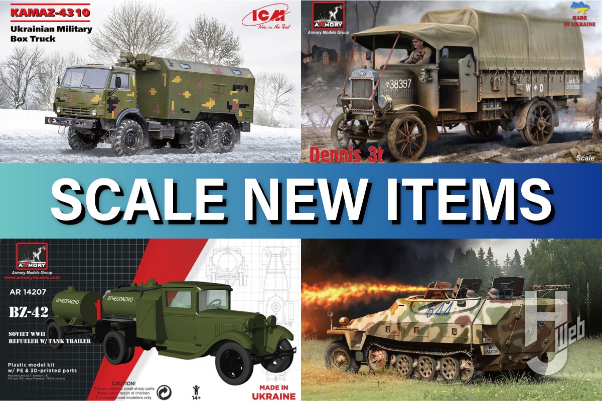 WWI イギリス デニス 3トントラック」「WWII ソ連 RBT-5 試作 WWI イギリス デニス 3トントラック」「WWII ソ連 RBT-5 試作