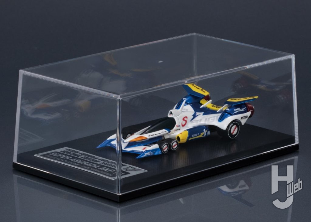 スーパーアスラーダAKF-11のフィギュアのディスプレイの画像