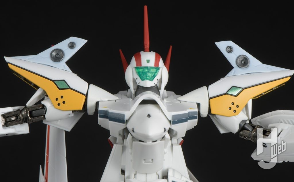 「HI-METAL R  VF-19P エクスカリバー（惑星ゾラ パトロール隊仕様）」バトロイド形態上半身アップ