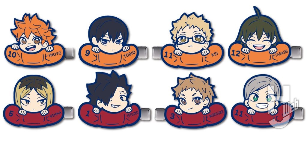 ハイキュー!!のヘアクリップの画像