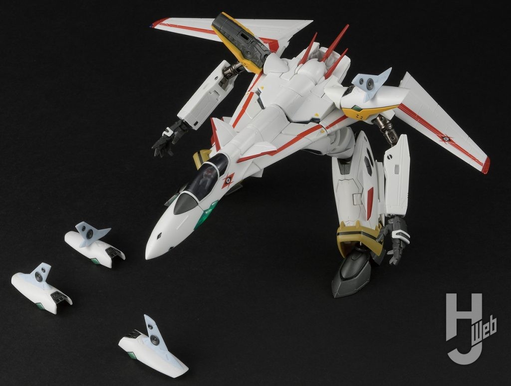 「HI-METAL R  VF-19P エクスカリバー（惑星ゾラ パトロール隊仕様）」ガウォーク形態スピーカーユニット差し替え