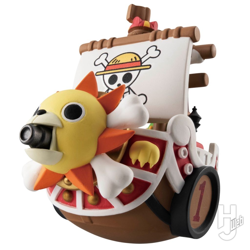 ガオン砲バージョンのサウザンドサニー号のフィギュアの画像