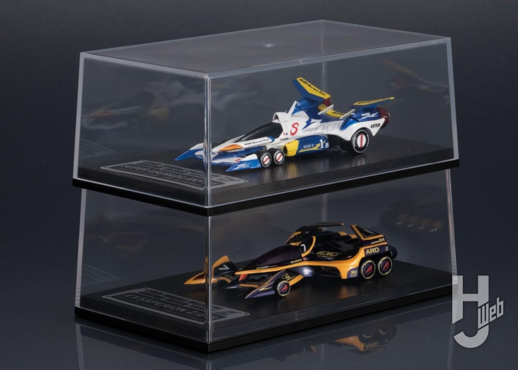 サイバーフォーミュラ11のマシンのフィギュア2台セットの画像