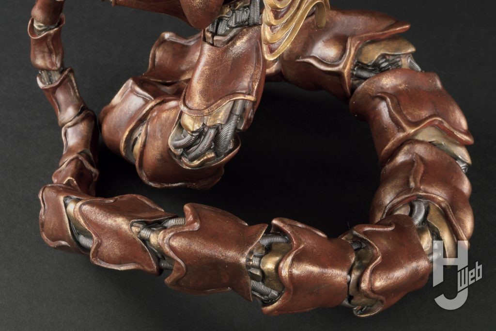 邪神兵のプラモデルのアップ画像その7