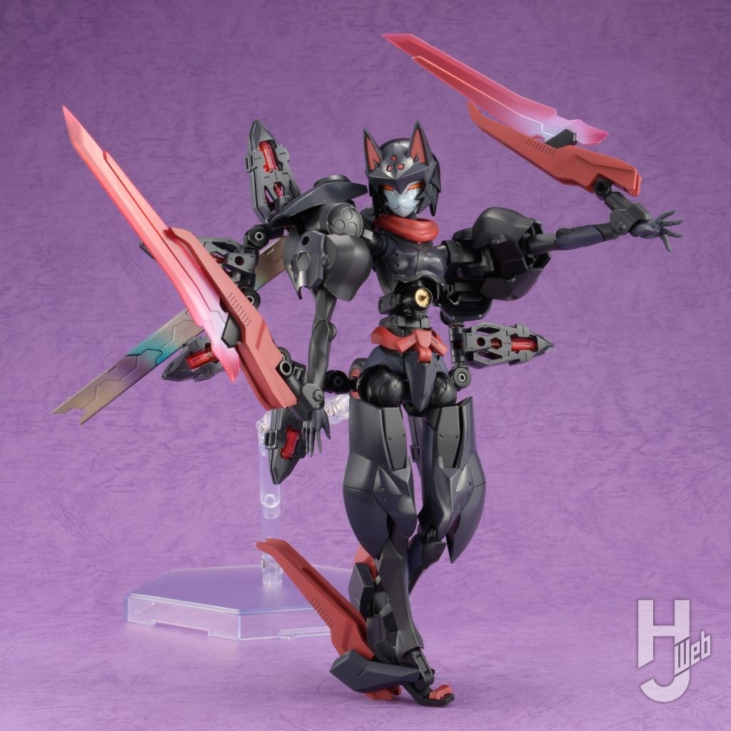 風魔のプラモデルの全体画像4
