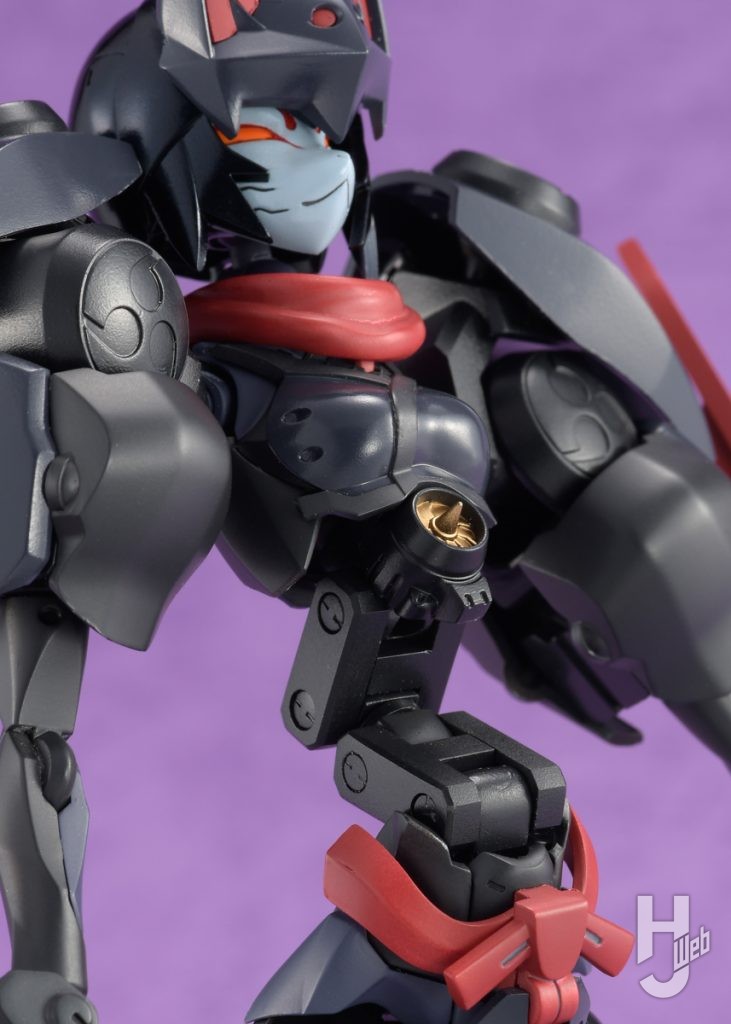 風魔のプラモデルのアップ画像4