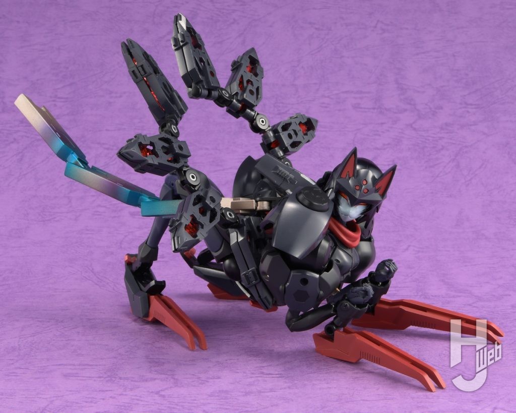 風魔のプラモデルの全体画像7
