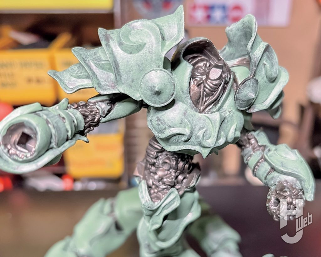 邪神兵のプラモデルの製作の画像その1