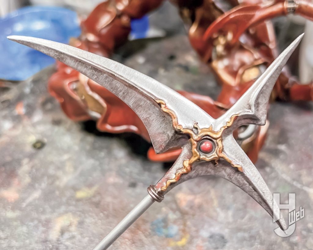 邪神兵のプラモデルの製作の画像その9