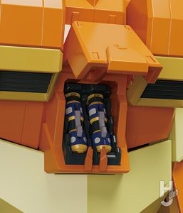 MODEROID エルドラソウルバックパック電池パーツ装填
