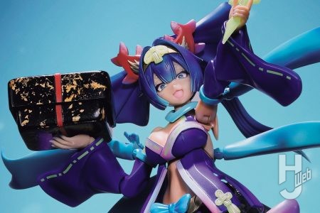 “戦う!?竜宮城の乙姫様”メガミデバイス「玉藻ノ前 宴」にM.S.Gキュートリボンを活用したアレンジと塗装で大胆変身!海らしいモチーフ工作にも注目