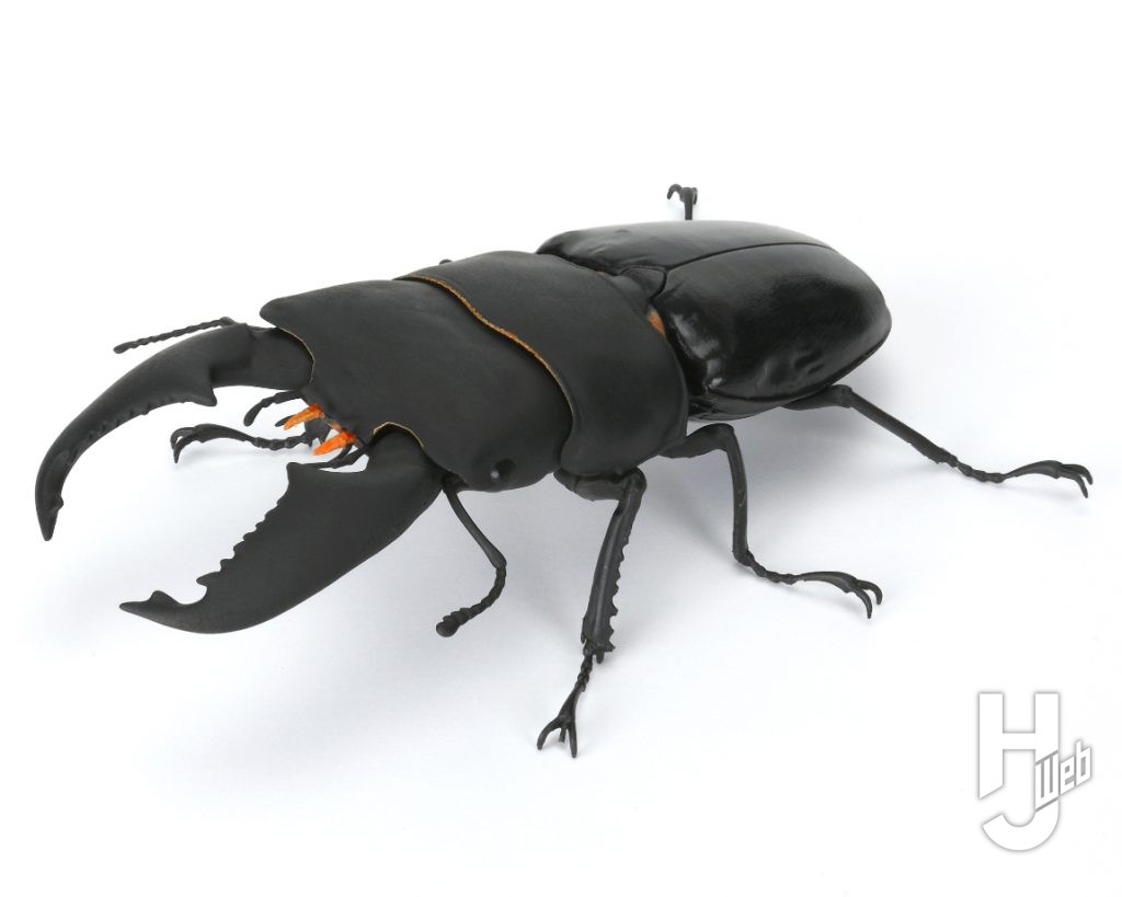 内歯下がりのスマトラオオヒラタクワガタのカプセルフィギュアの画像