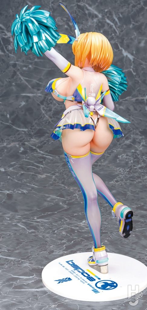 フィギュア新製品「ソフィア・F・シャーリング チアリーディングVer.」の背面画像