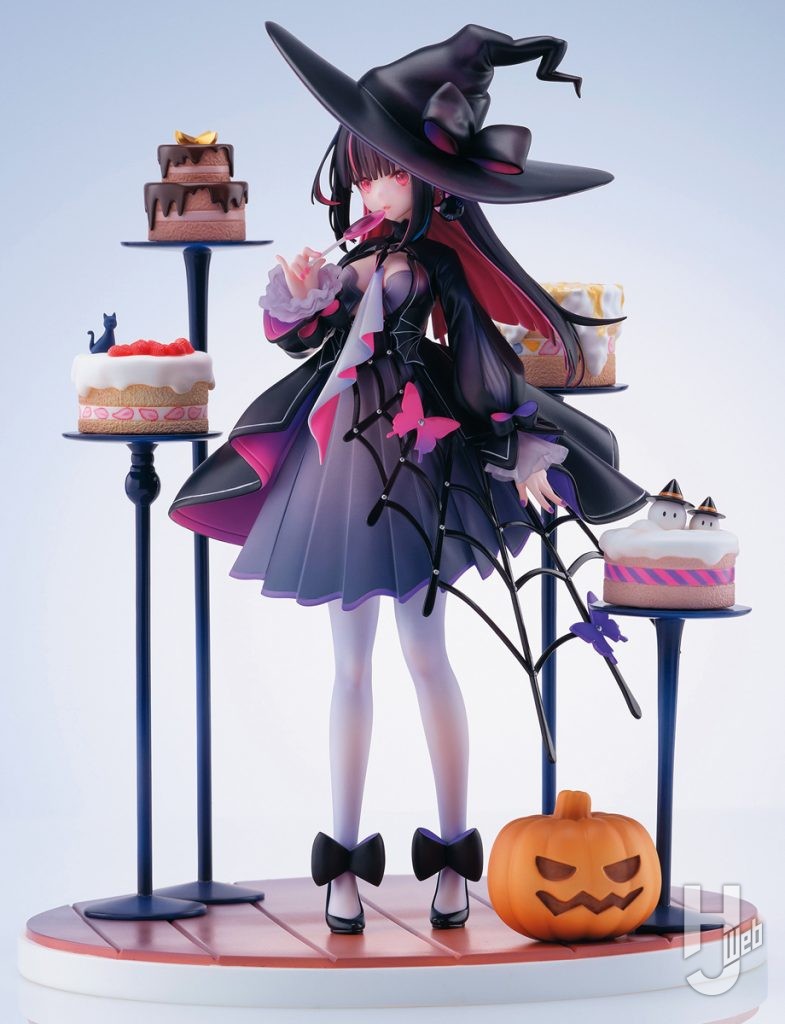 フィギュア新製品「ハロウィンの魔女」の全体画像