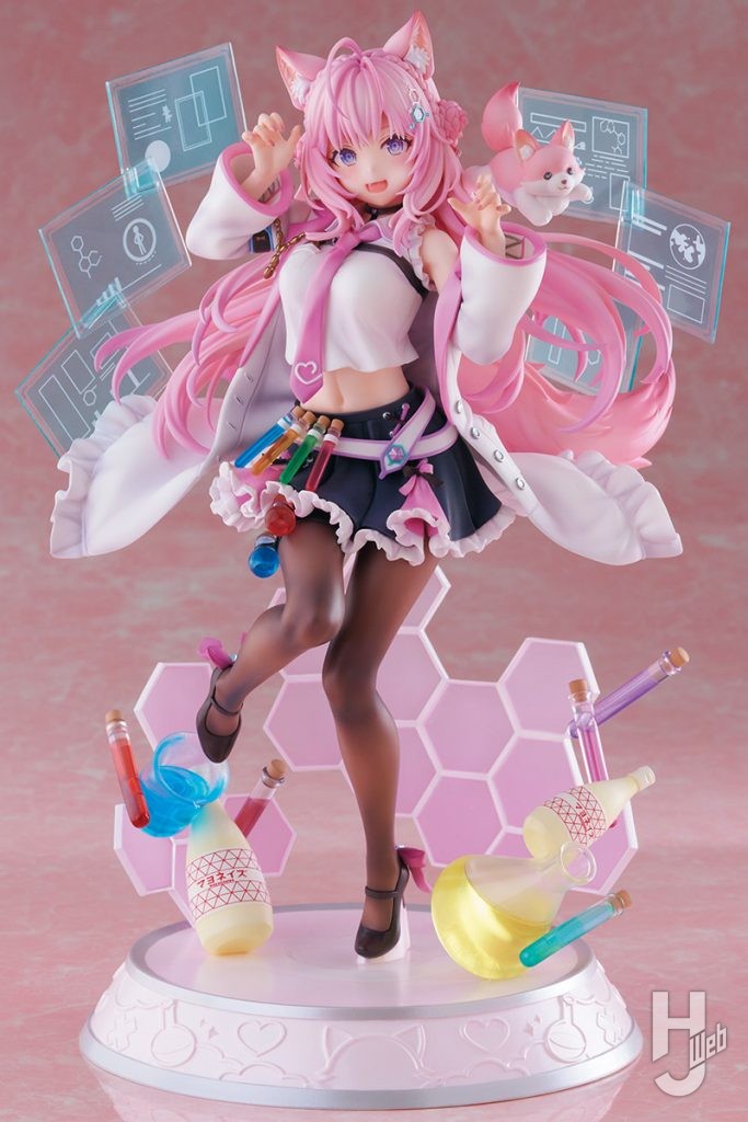 フィギュア新製品「博衣こより」の全体画像