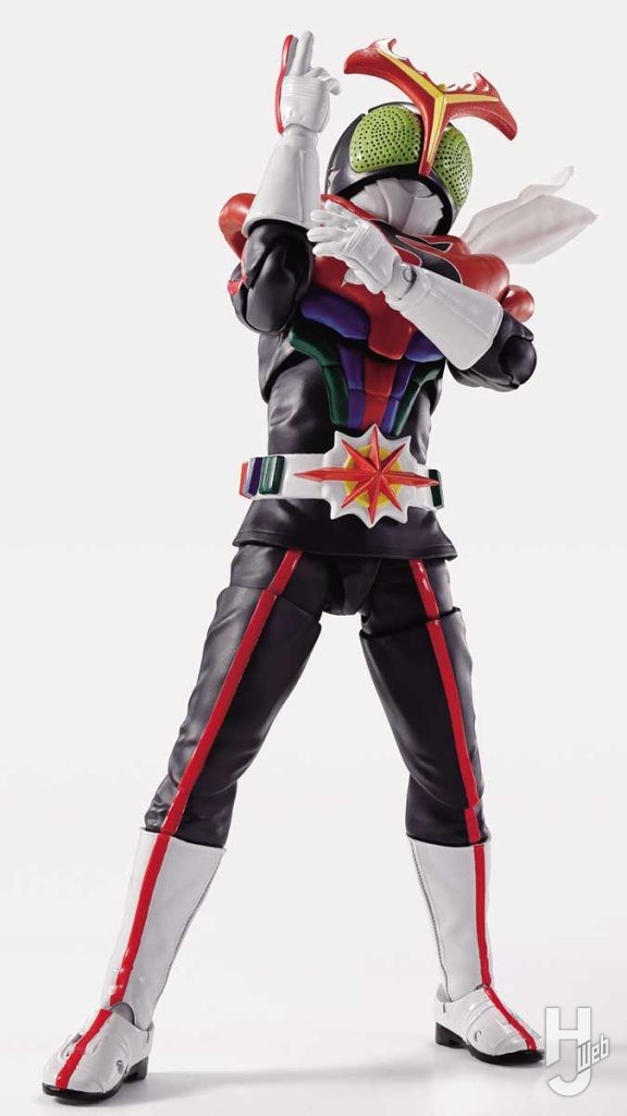 仮面ライダーストロンガーの可動フィギュアの全体画像その1