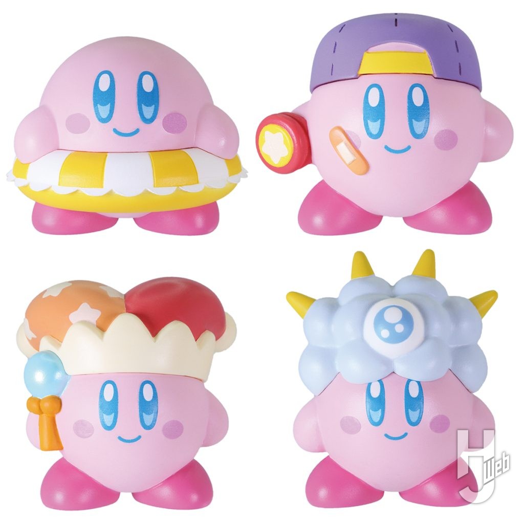 カービィのカプセルフィギュアの画像