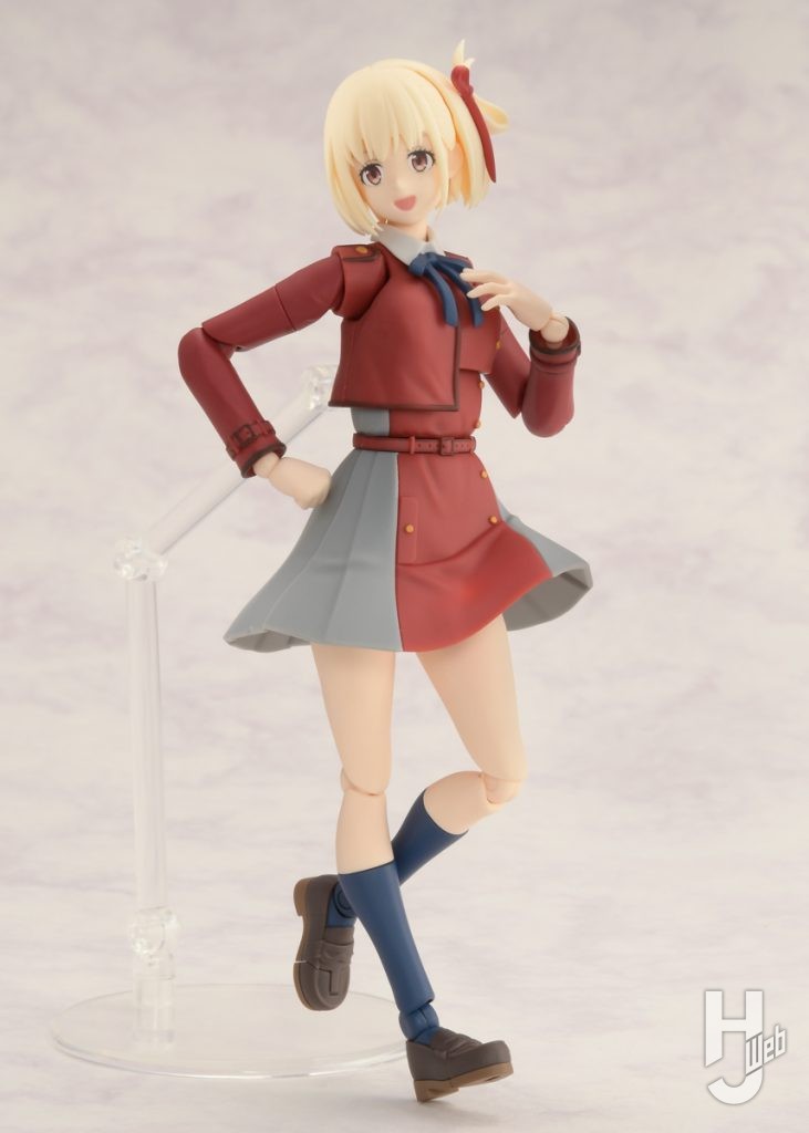 錦木千束のプラモデルの全体画像その1