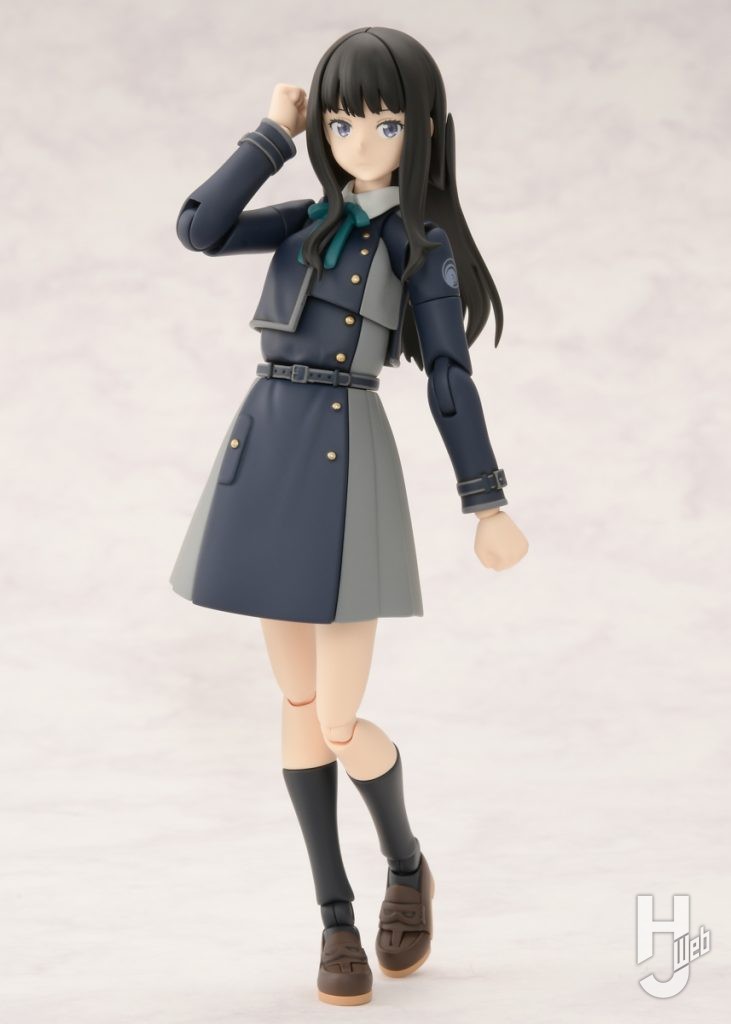井ノ上たきなのプラモデルの全体画像その1