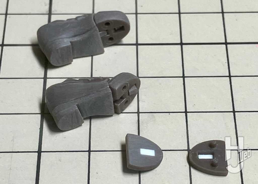 井ノ上たきなのプラモデルの製作の画像その5