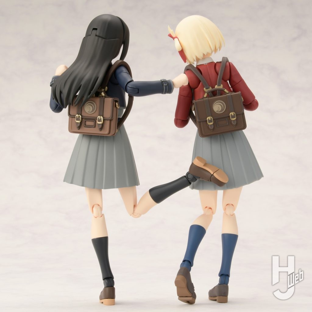 錦木千束と井ノ上たきなのプラモデルのイメージ画像その2
