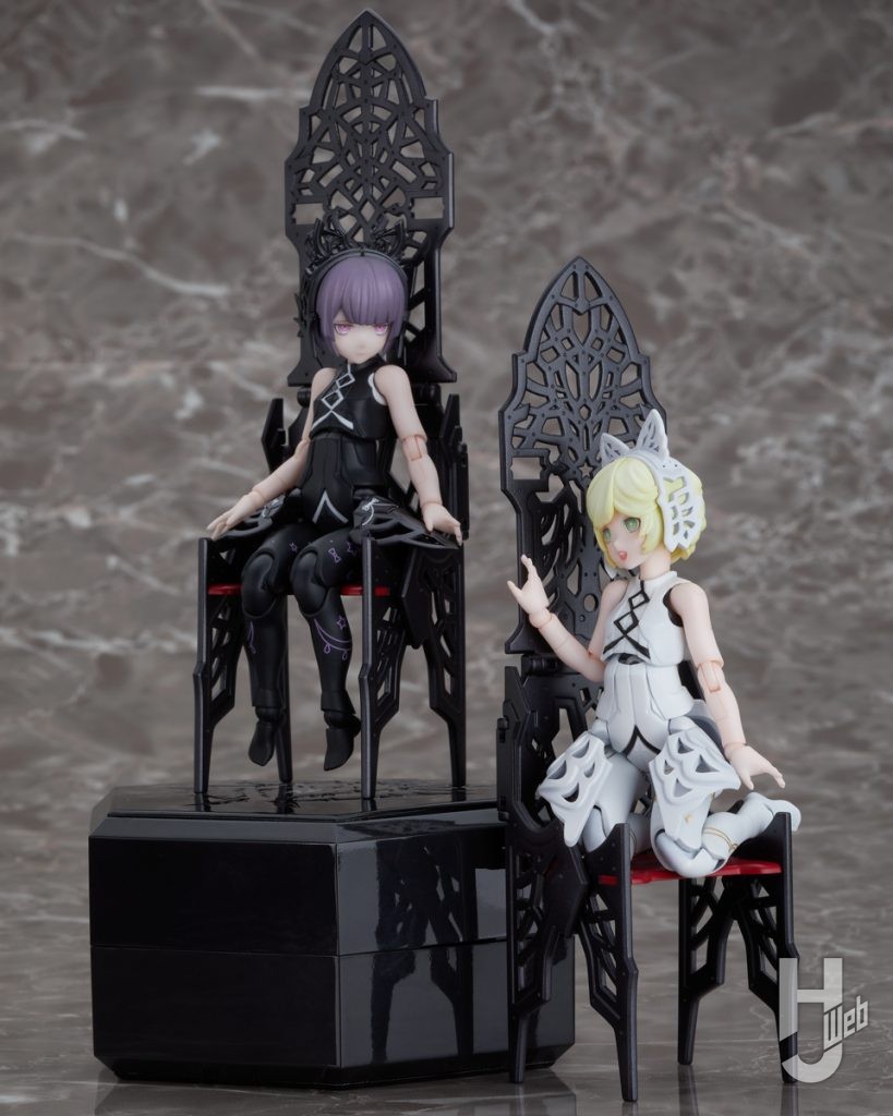 albereとeferのプラモデルの画像