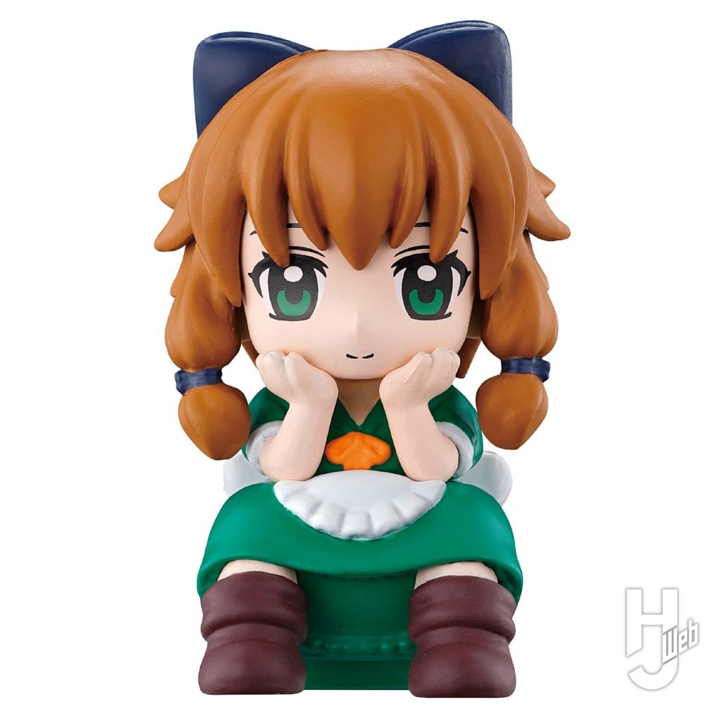 まちぼうける村の少女のカプセルフィギュアの画像