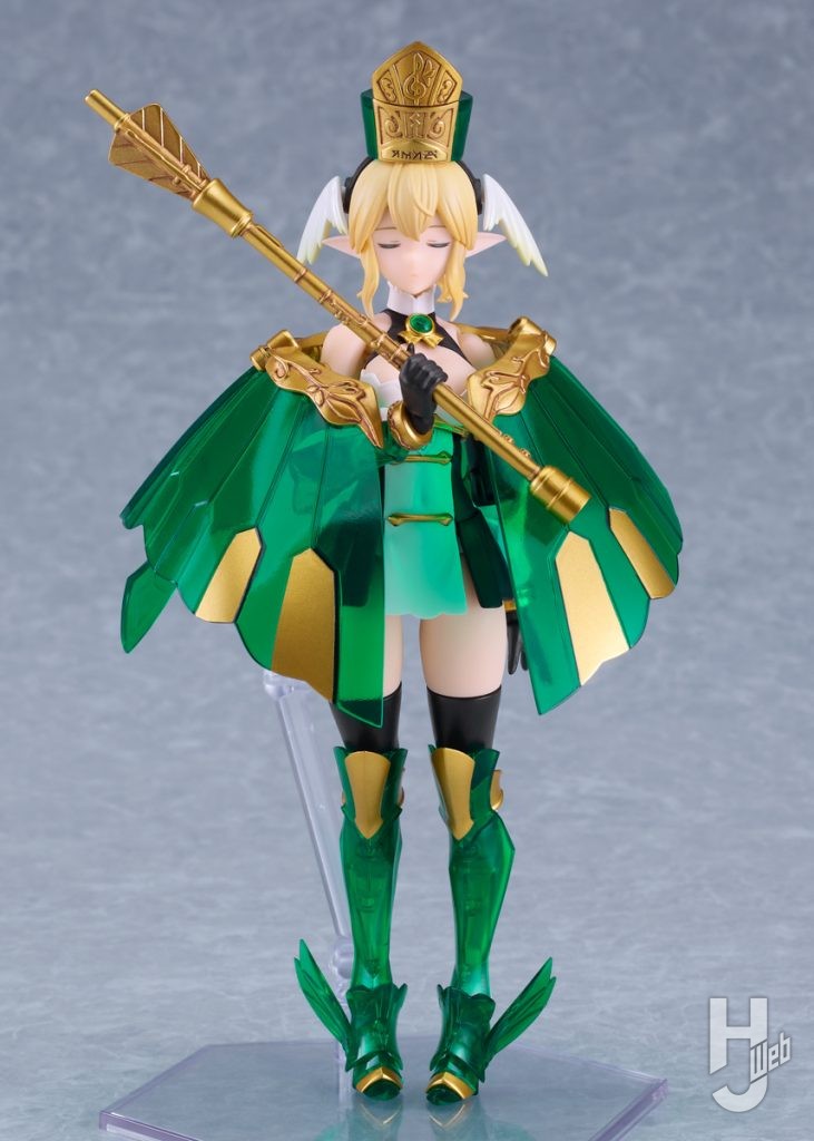 妖精騎士姫エルフィーナのプラモデルの全体画像