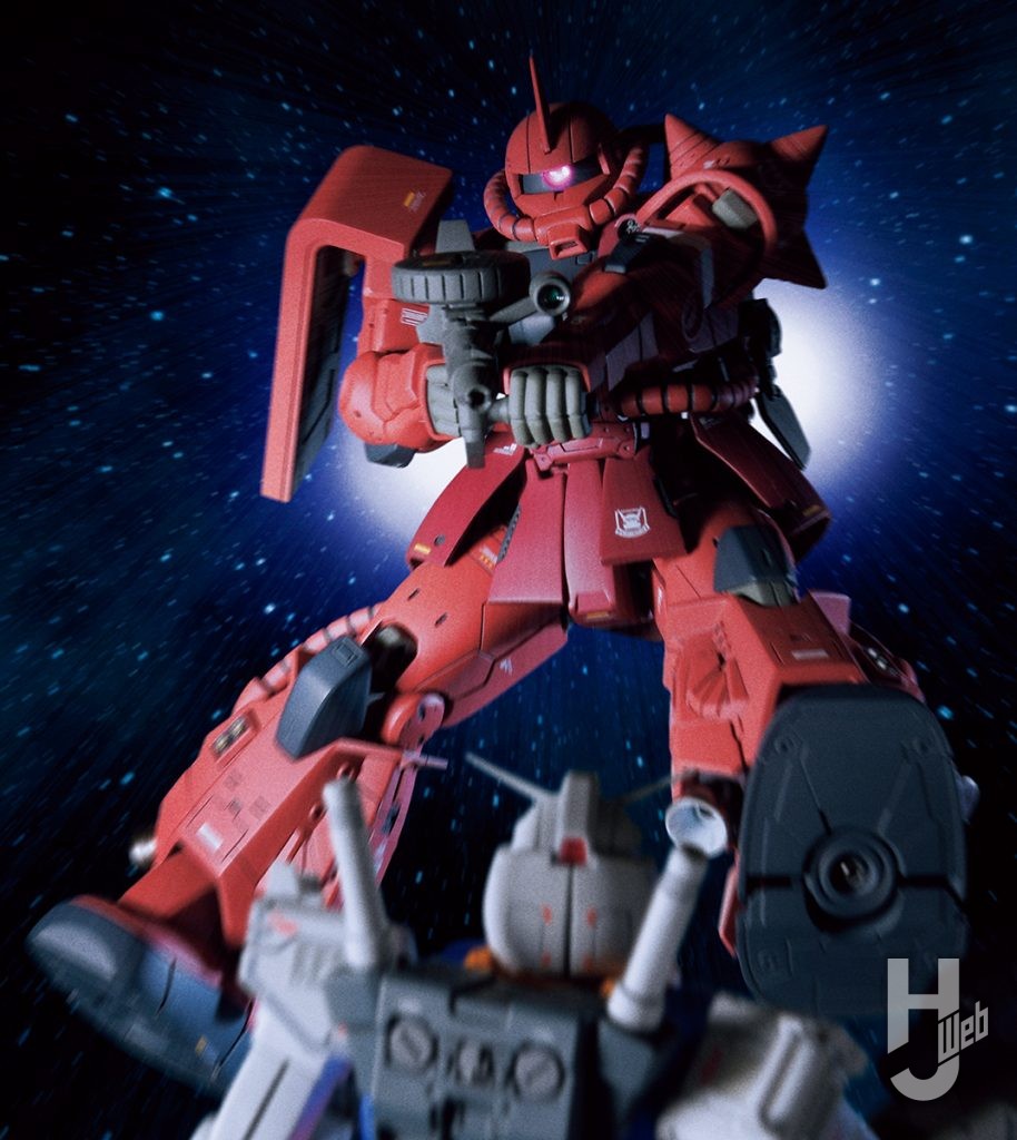 アーリーチョップ!!!製作「MS-06R-1A シャア専用高機動型ザクII」トビラ