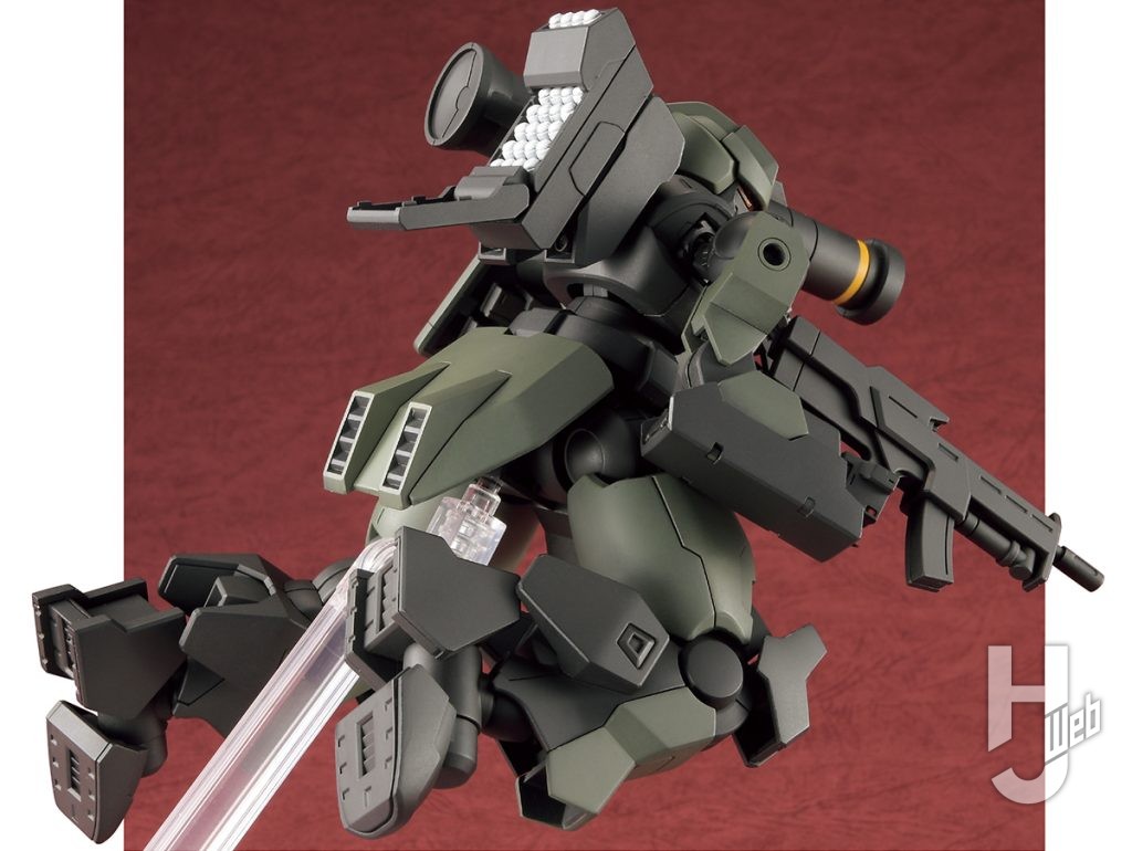えぬせ製作「HG デスルター」背面ドローンコンテナ装備