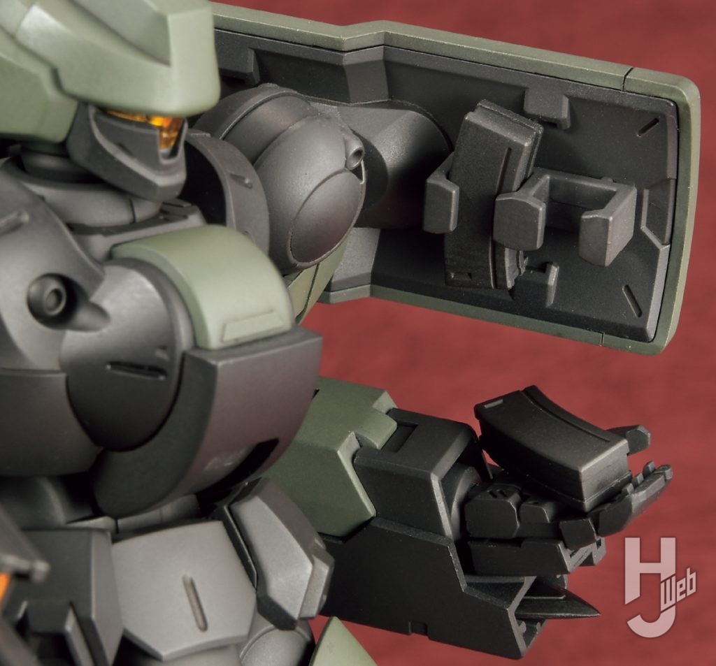 えぬせ製作「HG デスルター」シールド裏