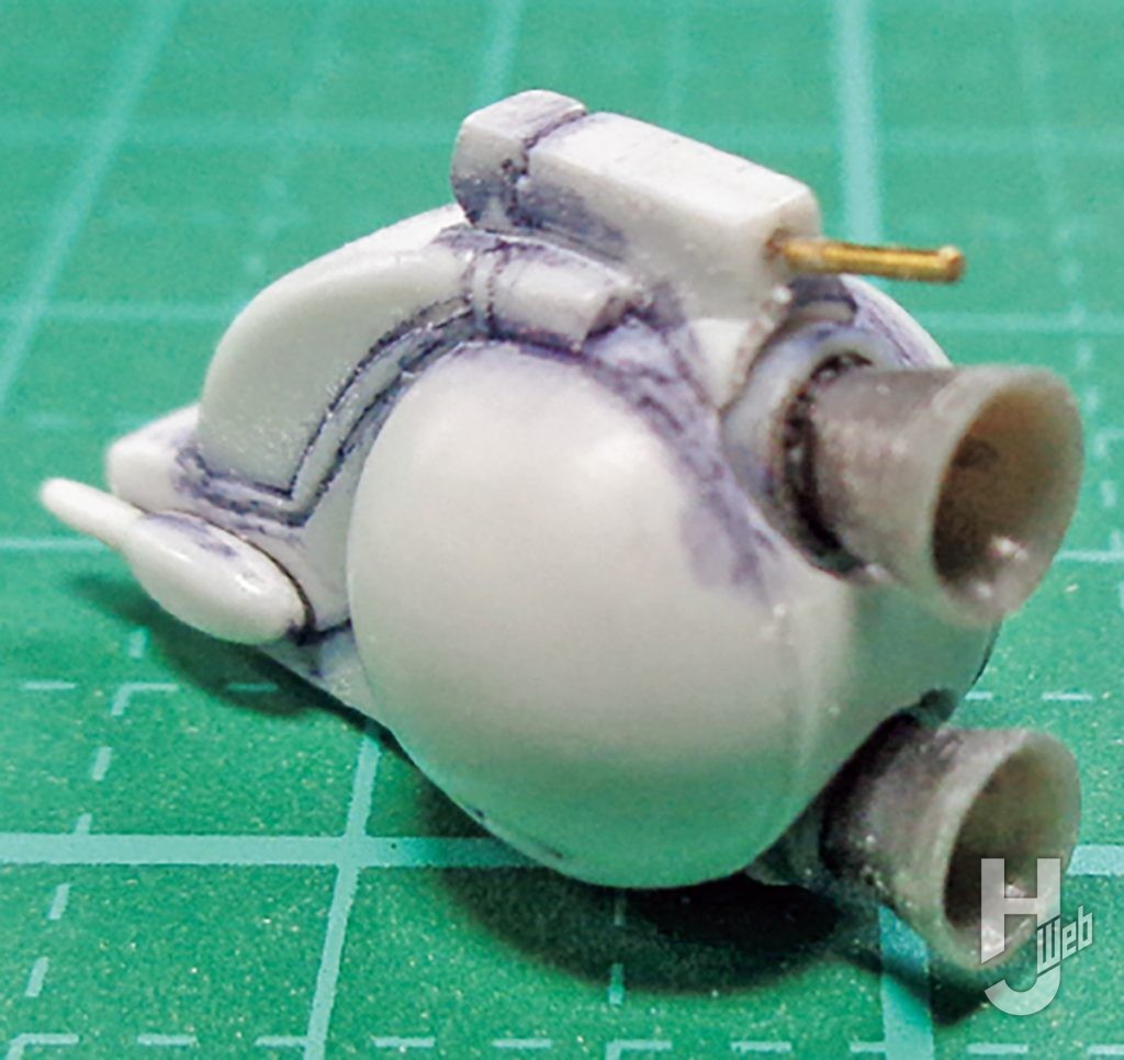 田仲正樹製作「ネオファム」製作途中ポッド