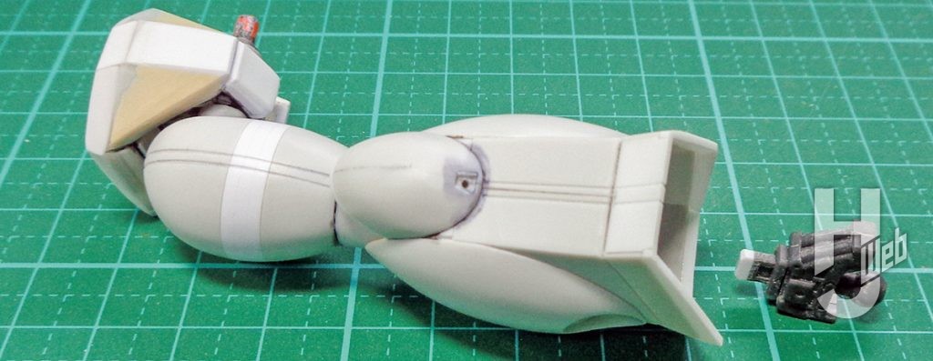 田仲正樹製作「ネオファム」製作途中脚部2