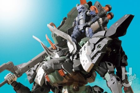 ヘキサギア最新作「ウルフザルグ」と「武威登龍 “凱風快晴”」を組み合わせたオリジナルヘキサギア作例!攻撃的なシルエットのカスタマイズ方法をお届け!!