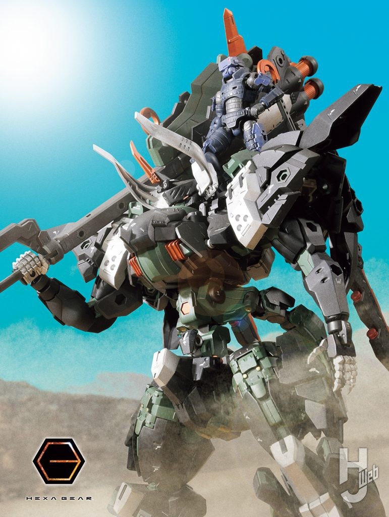 Re-ta製作ヘキサギア「バルクアームλ ブルザルグ」トビラ