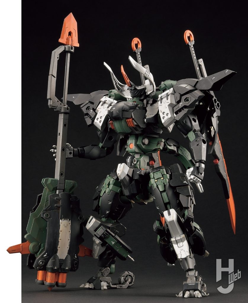 Re-ta製作ヘキサギア「バルクアームλ ブルザルグ」