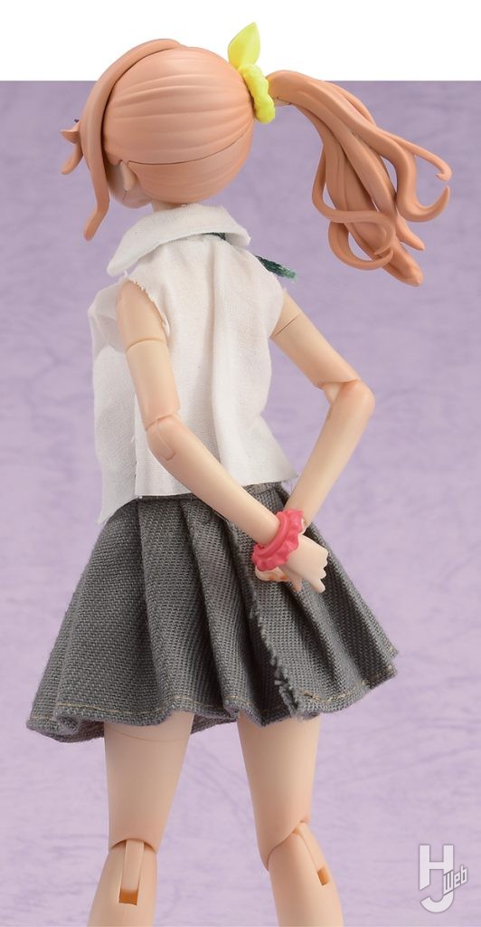 Rikka製作作例コトブキヤ「創彩少女庭園 一条 星羅」上着ナシ背面
