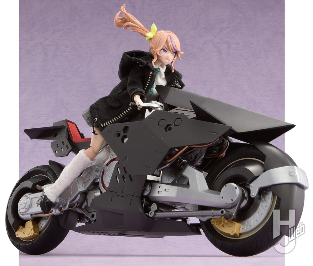 Rikka製作作例コトブキヤ「創彩少女庭園 一条 星羅」と「メガロマリア ナイツ・シューペリア」