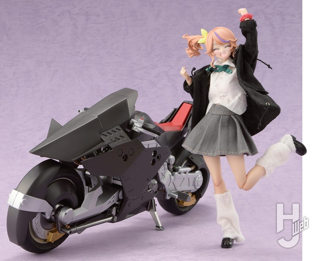 Rikka製作作例コトブキヤ「創彩少女庭園 一条 星羅」と「メガロマリア ナイツ・シューペリア」